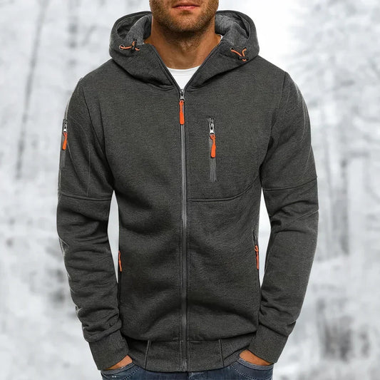 Velina Moda | Men's Hooded Jacket