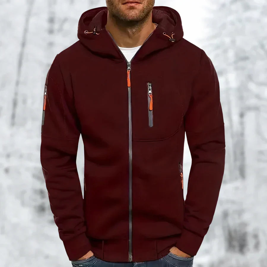 Velina Moda | Men's Hooded Jacket