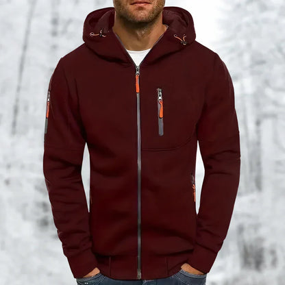 Velina Moda | Men's Hooded Jacket