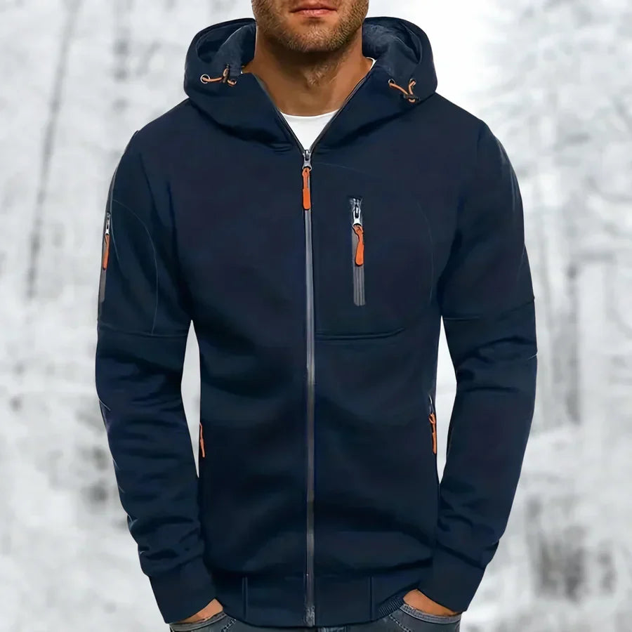 Velina Moda | Men's Hooded Jacket