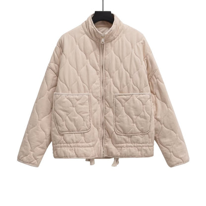 Camila - Women's quilted jacket with front pockets