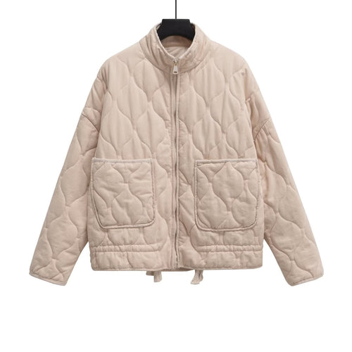 Camila - Women's quilted jacket with front pockets