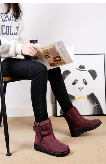 Velina Moda | The new non-slip, waterproof, padded cotton boots