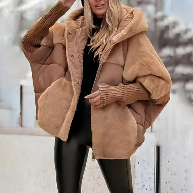 Velina Moda | Women's winter coat warm & stylish for autumn and winter