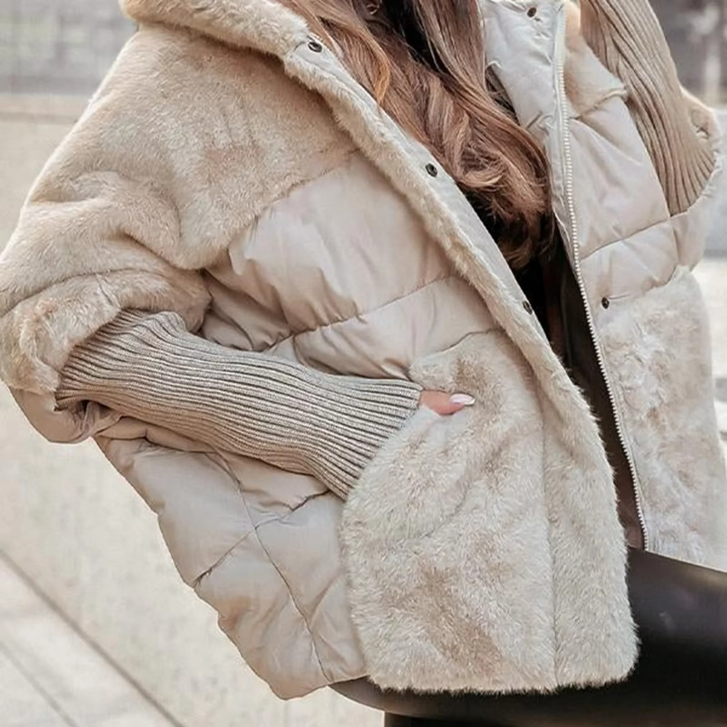 Velina Moda | Women's winter coat warm & stylish for autumn and winter