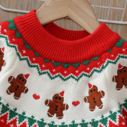 Velina Moda | Kids Sweater with Teddy Bear - Soft Plush Sweater for Boys and Girls