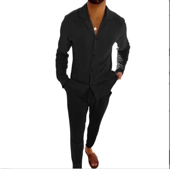 Gael – Relaxed linen set for men