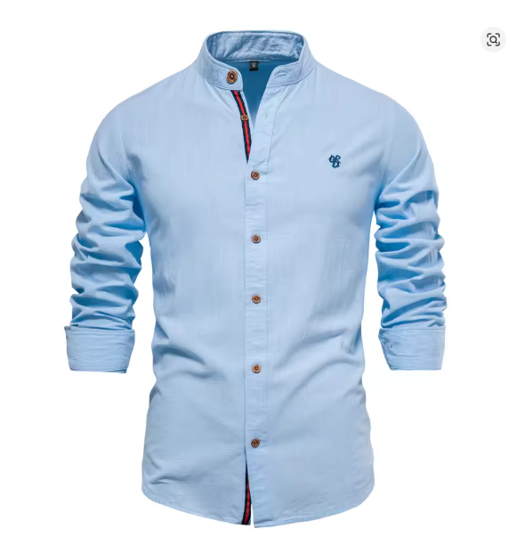 Velina Moda | Men's elegant linen shirt