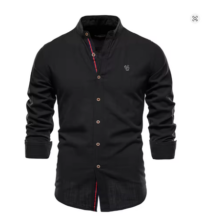 Velina Moda | Men's elegant linen shirt