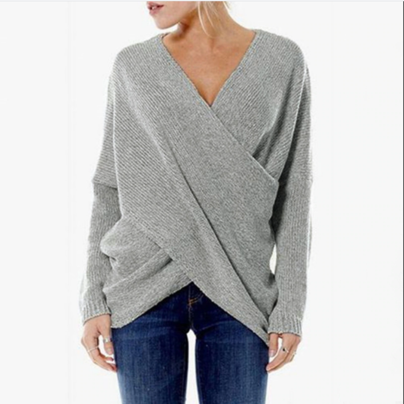 Velina Moda | Women's Cashmere Sweater with Cross Detail, Autumn/Winter