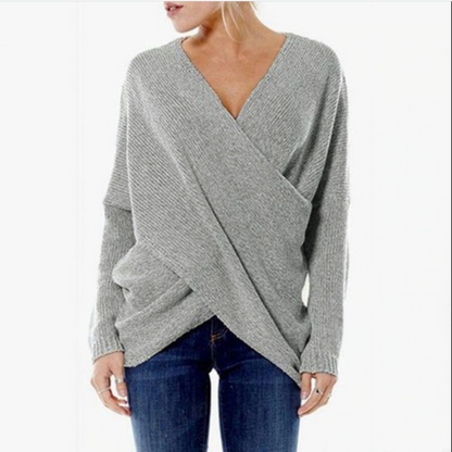 Velina Moda | Women's Cashmere Sweater with Cross Detail, Autumn/Winter