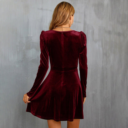Velvet leisure dress - Maayan