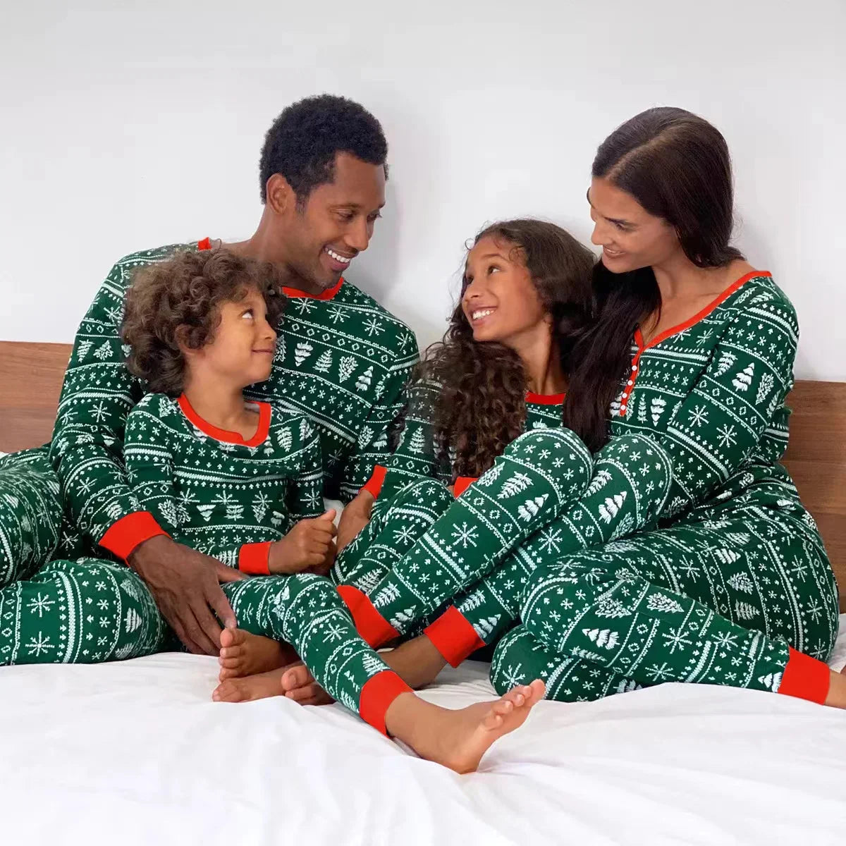 Velina Moda | Christmas Pajamas Green