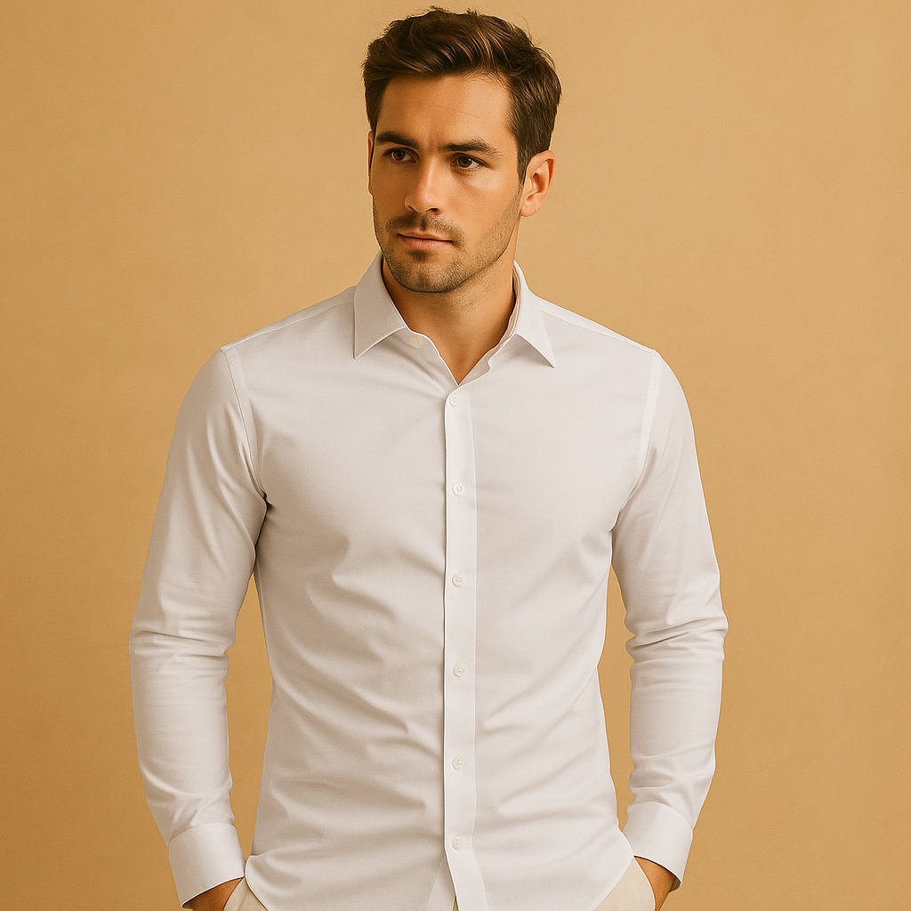 Velina Moda | Fit Shirt with Lapel Collar for Men - Shirts