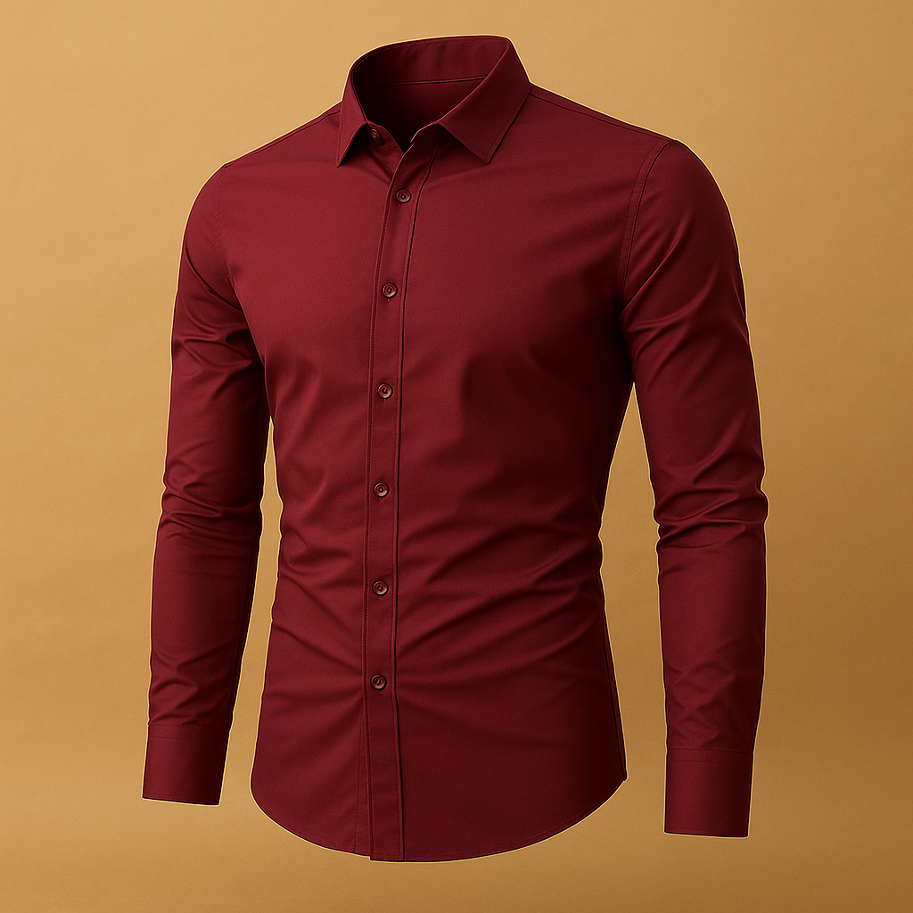 Velina Moda | Fit Shirt with Lapel Collar for Men - Shirts