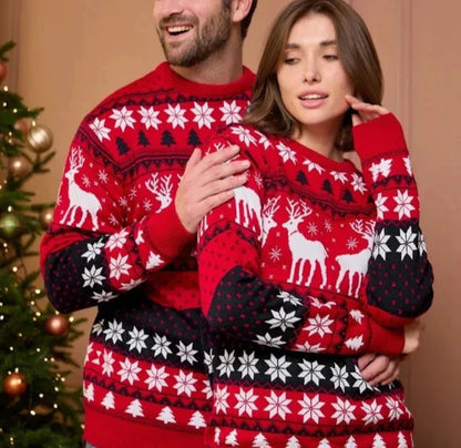 Velina Moda | Christmas Sweater - Unisex Winter Sweater for Couples
