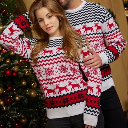 Velina Moda | Christmas Sweater - Unisex Winter Sweater for Couples