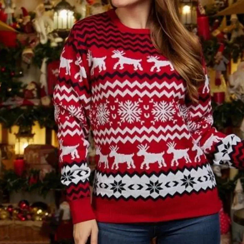 Velina Moda | Christmas Sweater - Unisex Winter Sweater for Couples