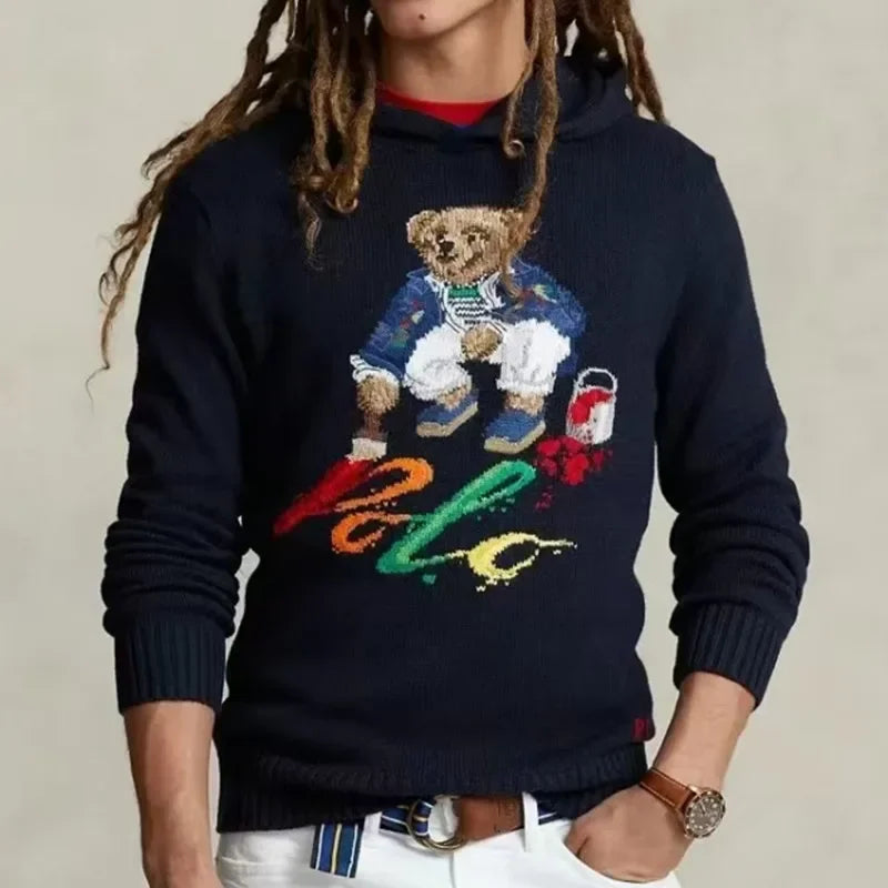 Velina Moda | Party sweater made of cotton - Stylish and comfortable sweater for winter
