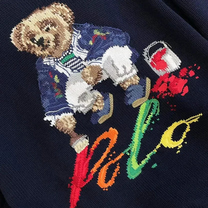 Velina Moda | Party sweater made of cotton - Stylish and comfortable sweater for winter