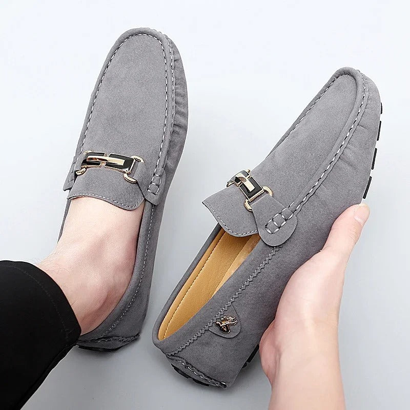 Velina Moda | Loafer Shoes - Men's Slip-On Shoes