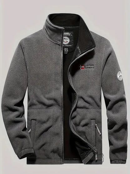 Velina Moda | Fleece Jacket Men - High-Quality Insulation