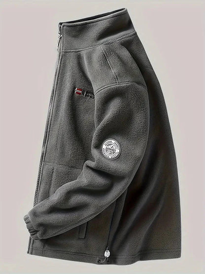 Velina Moda | Fleece Jacket Men - High-Quality Insulation