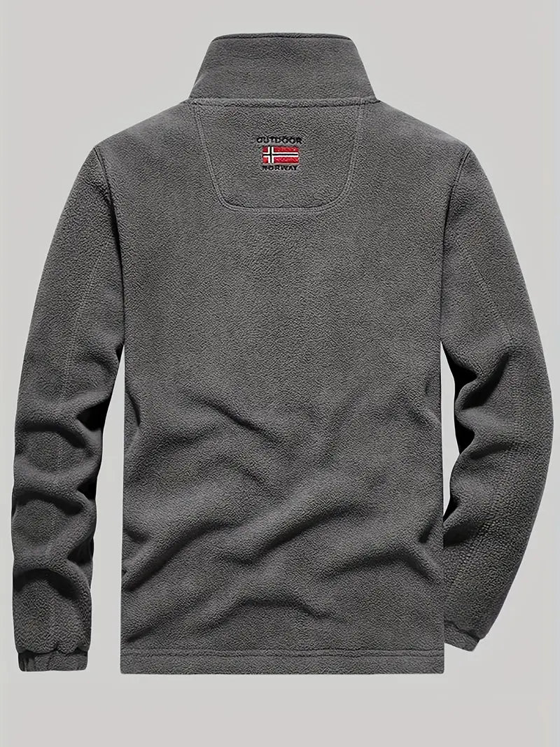 Velina Moda | Fleece Jacket Men - High-Quality Insulation