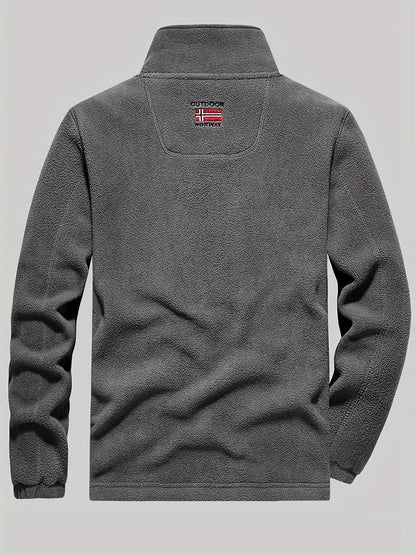 Velina Moda | Fleece Jacket Men - High-Quality Insulation