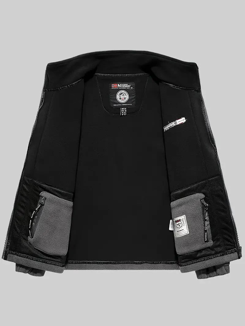 Velina Moda | Fleece Jacket Men - High-Quality Insulation