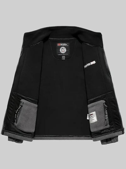 Velina Moda | Fleece Jacket Men - High-Quality Insulation