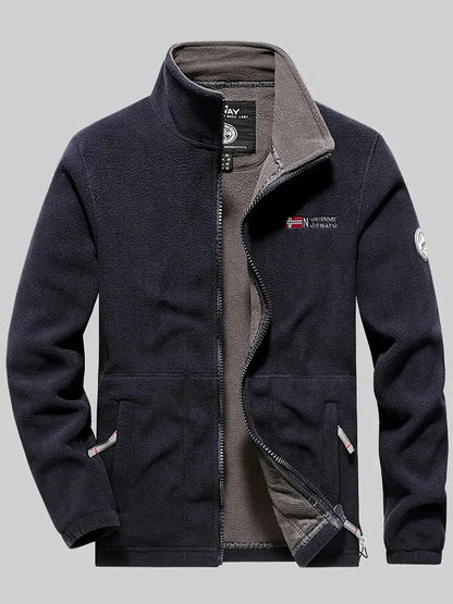 Velina Moda | Fleece Jacket Men - High-Quality Insulation