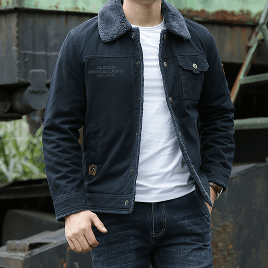 Velina Moda | Long Winter Jacket Men Padded and Comfortable