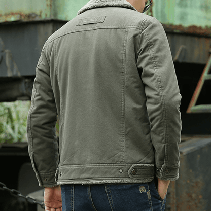 Velina Moda | Long Winter Jacket Men Padded and Comfortable