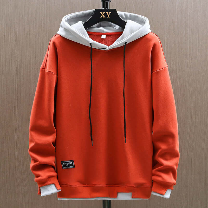 Velina Moda | Men's hoodie made of soft cotton fabric for spring and autumn