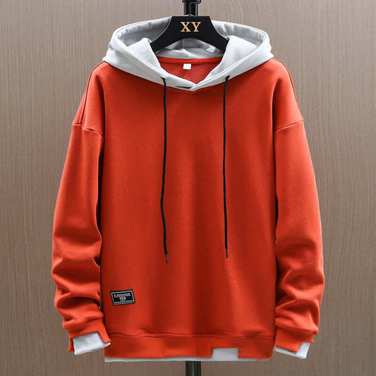 Velina Moda | Men's hoodie made of soft cotton fabric for spring and autumn