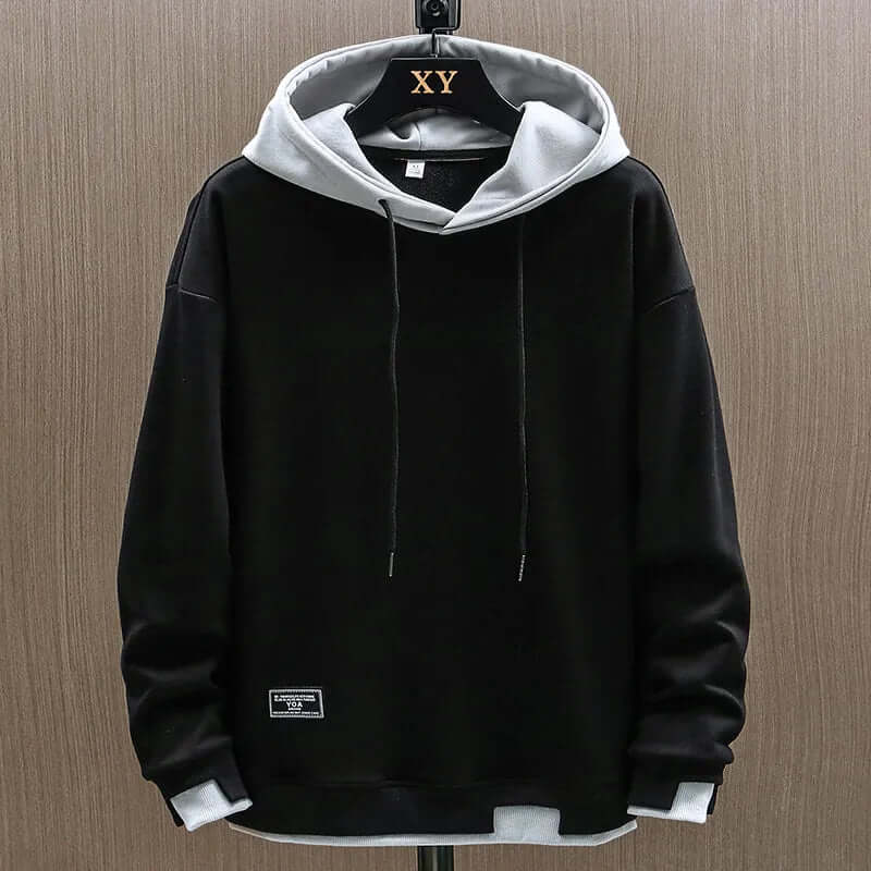 Velina Moda | Men's hoodie made of soft cotton fabric for spring and autumn