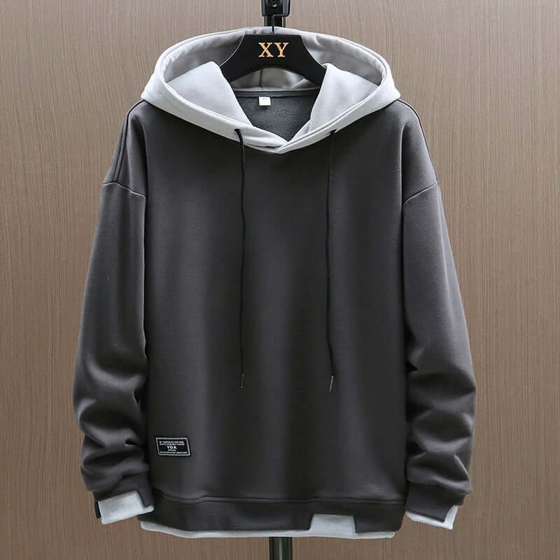 Velina Moda | Men's hoodie made of soft cotton fabric for spring and autumn