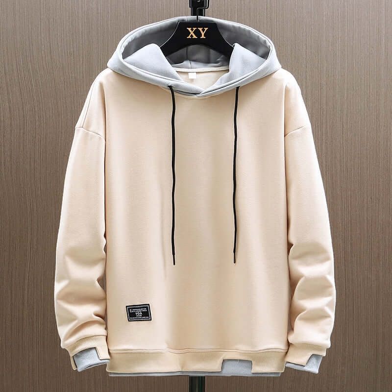 Velina Moda | Men's hoodie made of soft cotton fabric for spring and autumn