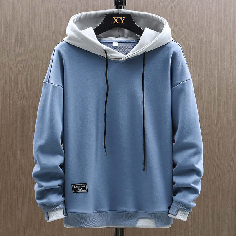 Velina Moda | Men's hoodie made of soft cotton fabric for spring and autumn