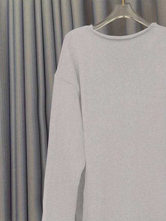Velina Moda | Women's V-Neck Plus Size Sweater