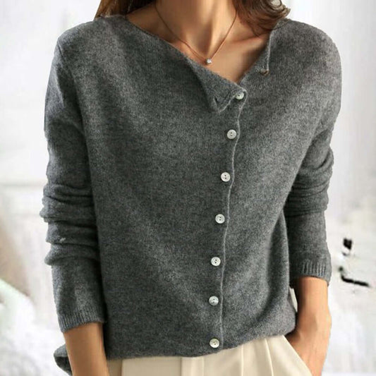 Velina Moda | Button Sweater Women - Stylish Sweaters for Autumn and Winter