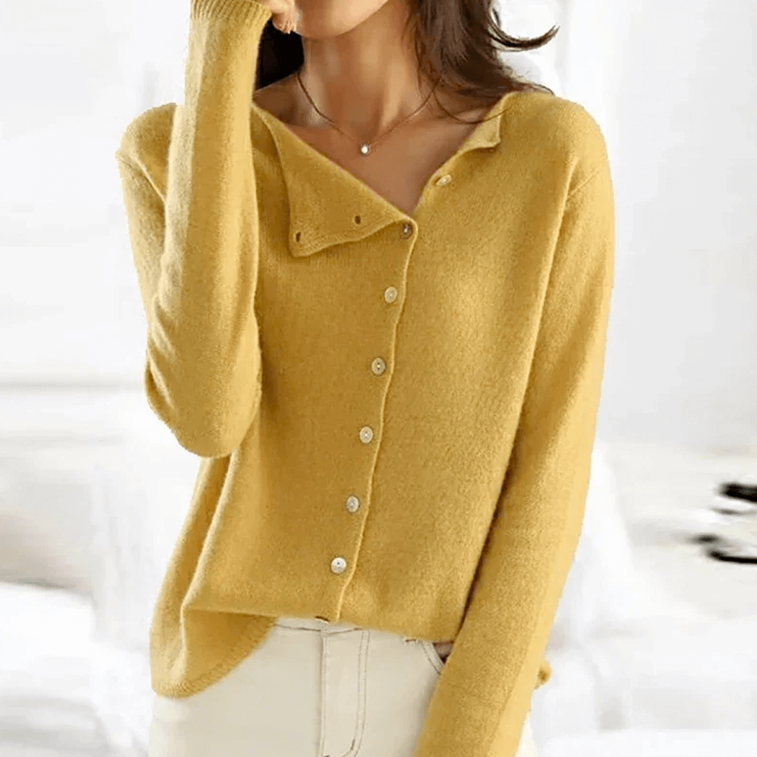 Velina Moda | Button Sweater Women - Stylish Sweaters for Autumn and Winter