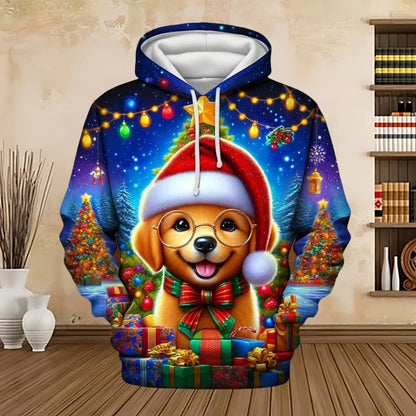 Velina Moda | Christmas Sweater with Print - Comfortable & Stylish Sweatshirt for the Holidays