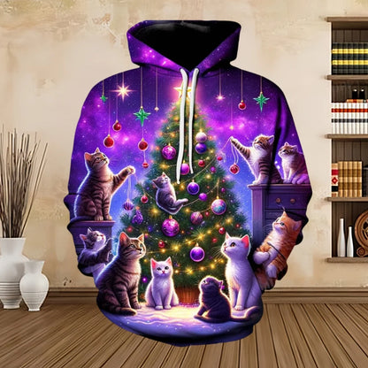 Velina Moda | Christmas Sweater with Print - Comfortable & Stylish Sweatshirt for the Holidays