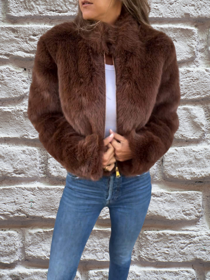 Velina Moda | Autumn jacket for women - Trendy outer jacket