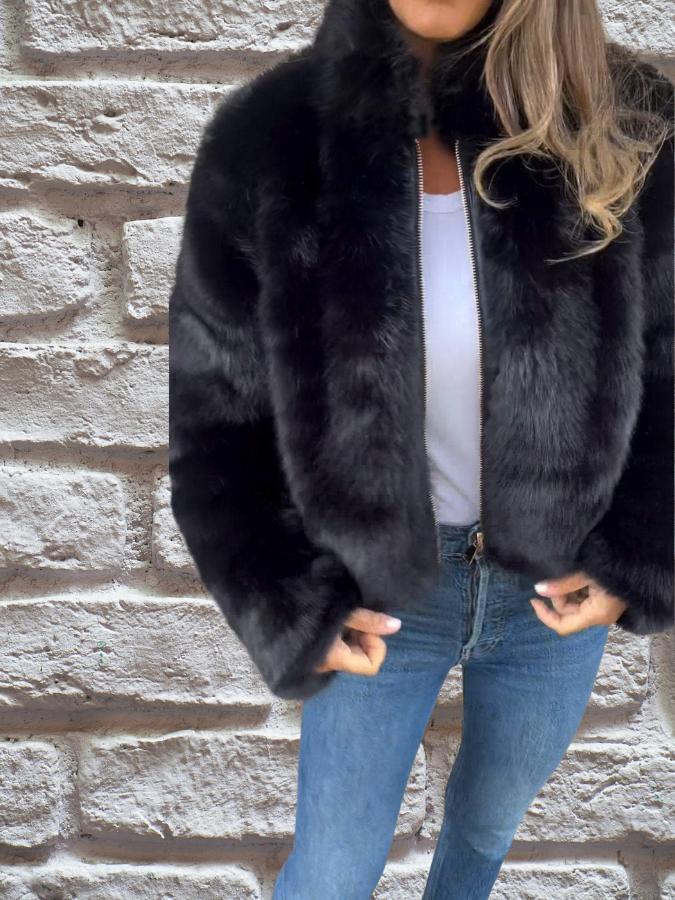 Velina Moda | Autumn jacket for women - Trendy outer jacket