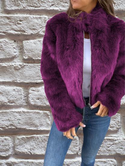 Velina Moda | Autumn jacket for women - Trendy outer jacket