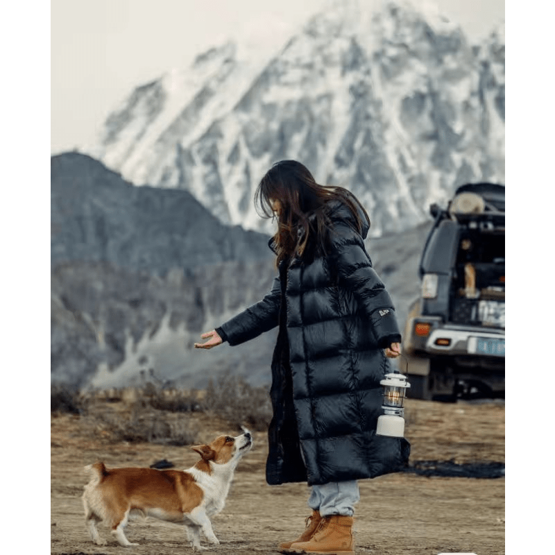 Velina Moda | Down Winter Coat Women Padded Long Coat