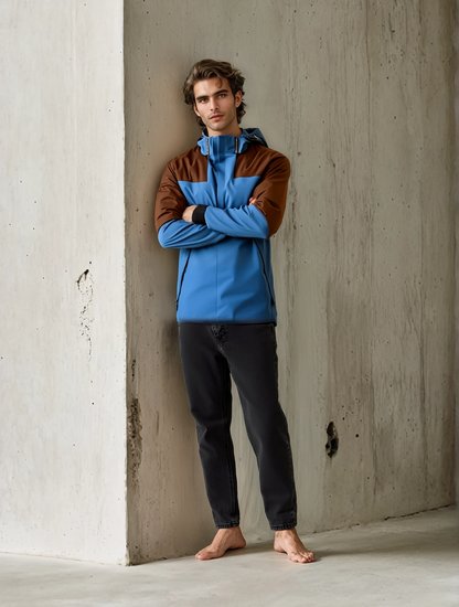 Velina Moda | Men's jacket - Windproof for winter outdoor activities